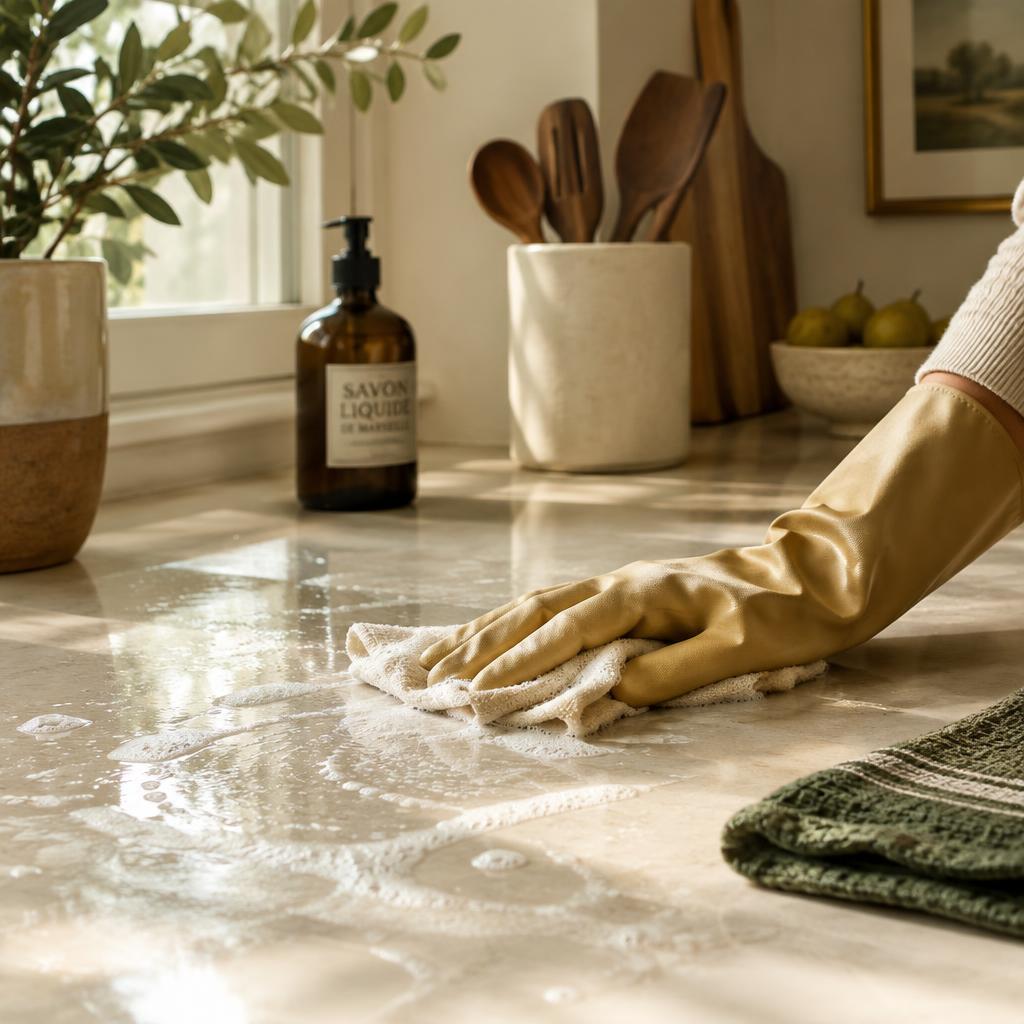 Intensive scrubbing during a deep clean